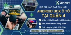 Gắn Android Box Ô Tô Xe Hơi Tại Quận 4
