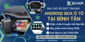 Gắn Android Box Ô Tô Xe Hơi Tại Bình Tân