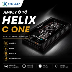 Độ Loa Amply Helix C One Cho Ô Tô
