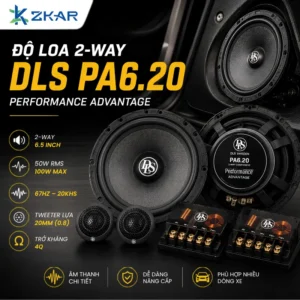 Độ Loa phân tần 2-Way DLS Performance Advantage PA6.20 Cho Ô Tô