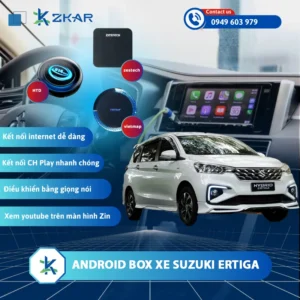 Địa Chỉ Gắn Android Box Xe Suzuki Ertiga Uy Tín Tại TPHCM