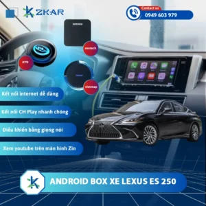 Địa Chỉ Gắn Android Box Xe Lexus ES 250 Uy Tín Tại TPHCM