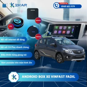 Địa Chỉ Gắn Android Box Xe VinFast Fadil Uy Tín Tại TPHCM