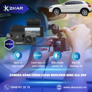 Địa Chỉ Lắp Đặt Camera Hành Trình Ô Tô Mercedes-Benz GLA 200