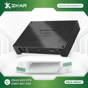 Gắn âm ly ô tô 2 kênh Helix P Two tại TpHCM