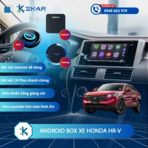 Địa Chỉ Gắn Android Box Xe Honda HR-V Uy Tín Tại TPHCM