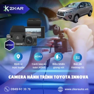 Địa Chỉ Lắp Đặt Camera Hành Trình Ô Tô Toyota Innova