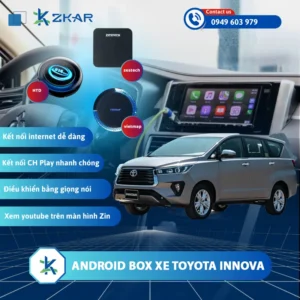 Địa Chỉ Gắn Android Box Xe Toyota Innova Uy Tín Tại TPHCM