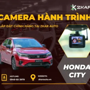 Lắp Camera Hành Trình Cho Xe Honda City