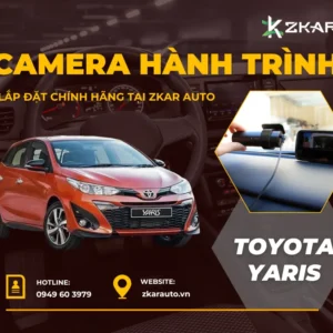 Lắp Camera Hành Trình Ô Tô Xe Toyota Yaris