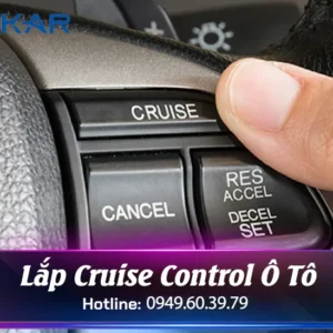 Một số lưu về Cruise Control khi lắp cho xe ô tô