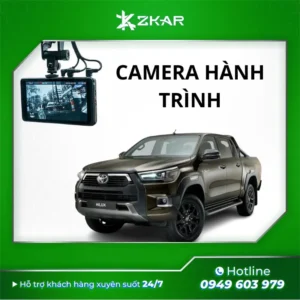 Lắp Đặt Camera Hành Trình Xe Toyota Hilux Tại tpHCM