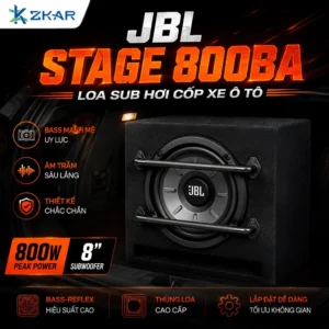 Loa Sub hơi cốp xe ô tô JBL STAGE 800BA