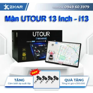Gắn Màn Hình Ô Tô Utour US i13 Tại TPHCM