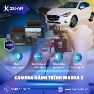 Địa Chỉ Lắp Đặt Camera Hành Trình Ô Tô Mazda 2