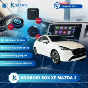 Địa Chỉ Gắn Android Box Xe Mazda 2 Uy Tín Tại TPHCM