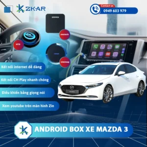 Địa Chỉ Gắn Android Box Xe Mazda 3 Uy Tín Tại TPHCM