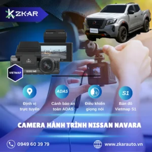 Địa Chỉ Lắp Đặt Camera Hành Trình Ô Tô Nissan Navara