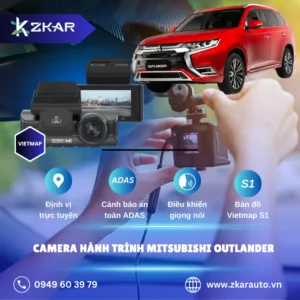 Địa Chỉ Lắp Đặt Camera Hành Trình Ô Tô Mitsubishi Outlander