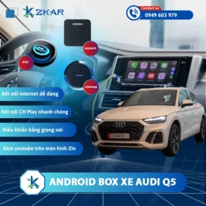 Địa Chỉ Gắn Android Box Xe Audi Q5 Uy Tín Tại TPHCM