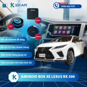 Địa Chỉ Gắn Android Box Xe Lexus RX 300 Uy Tín Tại TPHCM
