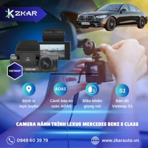 Địa Chỉ Lắp Đặt Camera Hành Trình Ô Tô Mercedes-Benz S-Class