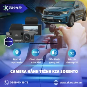 Địa Chỉ Lắp Đặt Camera Hành Trình Ô Tô KIA Sorento