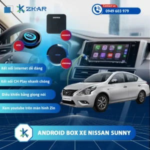 Địa Chỉ Gắn Android Box Xe Nissan Sunny Uy Tín Tại TPHCM
