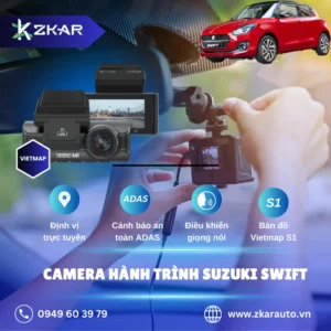 Địa Chỉ Lắp Đặt Camera Hành Trình Ô Tô Suzuki Swift