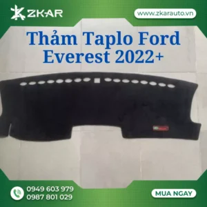 Địa Chỉ Bán Thảm Taplo Ford Everest 2022 Uy Tín Tại TPHCM