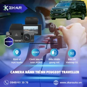 Địa Chỉ Lắp Đặt Camera Hành Trình Ô Tô Peugeot Traveller