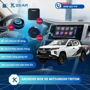 Địa Chỉ Gắn Android Box Xe Mitsubishi Triton Uy Tín Tại TPHCM