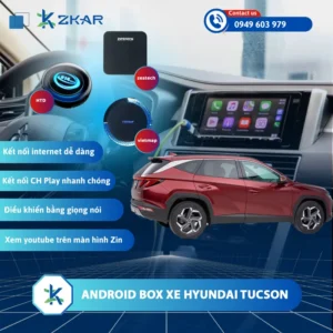 Địa Chỉ Gắn Android Box Xe Hyundai Tucson Uy Tín Tại TPHCM
