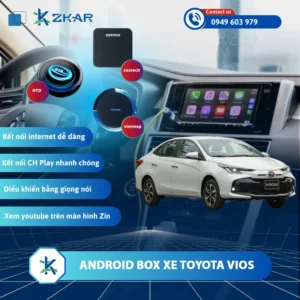 Địa Chỉ Gắn Android Box Xe Toyota Vios Uy Tín Tại TPHCM