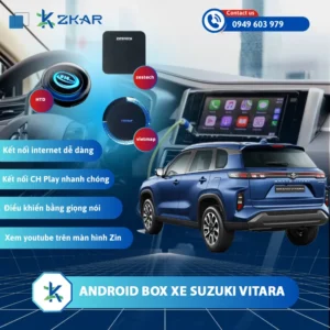 Địa Chỉ Gắn Android Box Xe Suzuki Vitara Uy Tín Tại TPHCM
