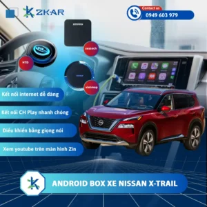Địa Chỉ Gắn Android Box Xe Nissan X-Trail Uy Tín Tại TPHCM