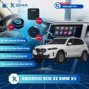 Địa Chỉ Gắn Android Box Xe BMW X5 Uy Tín Tại TPHCM
