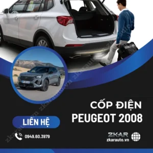 Địa Chỉ Độ Cốp Điện Xe Peugeot 2008 Tại TPHCM