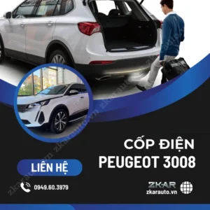 Địa Chỉ Độ Cốp Điện Xe Peugeot 3008 Tại TPHCM