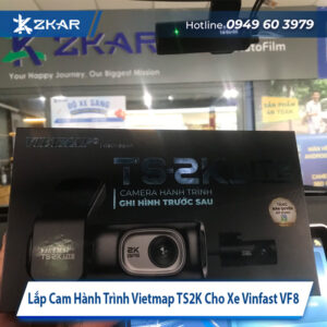 Lắp Camera Hành Trình Vietmap TS2K Cho Xe Vinfast VF8 - Giá 2tr990