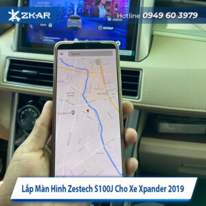 Lắp Màn Hình Zestech S100J Cho Xe Xpander 2019 - Giá 6tr9