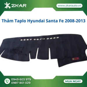 Thảm Taplo Hyundai Santa Fe 2008-2013