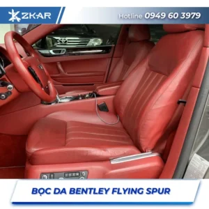 Bọc Ghế Da Nappa Xe Bentley Flying Spur Tại TPHCM