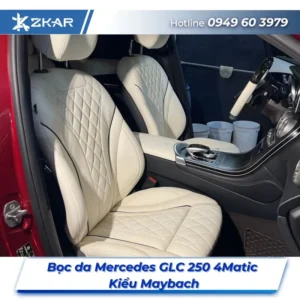 Bọc Ghế Da Nappa Xe Mercedes GLC 250 4Matic Kiểu Maybach Tại TPHCM