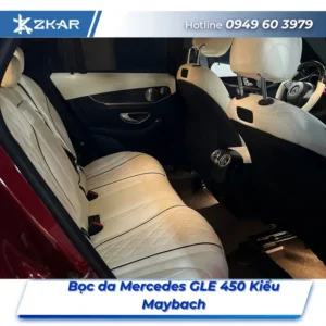 Bọc Ghế Da Nappa Xe Mercedes GLE 450 Kiểu Maybach Tại TPHCM