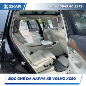 Bọc Ghế Da Nappa Xe Volvo XC90 Tại TPHCM