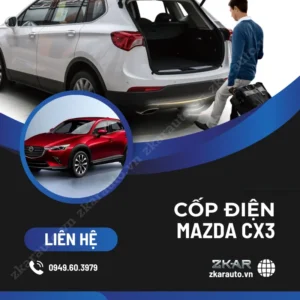 Địa Chỉ Độ Cốp Điện Xe Mazda CX3 Tại TPHCM