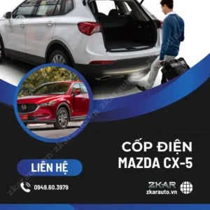 Địa Chỉ Độ Cốp Điện Xe Mazda CX5 Tại TPHCM