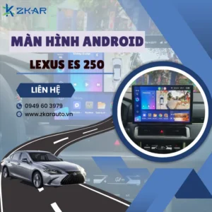 Địa Chỉ Gắn Màn Hình Android Xe Lexus ES 250 Tại TPHCM