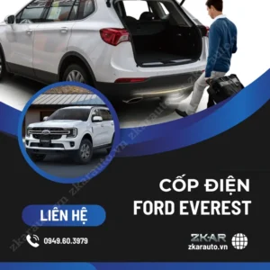 Địa Chỉ Độ Cốp Điện Xe Ford Everest Tại TPHCM